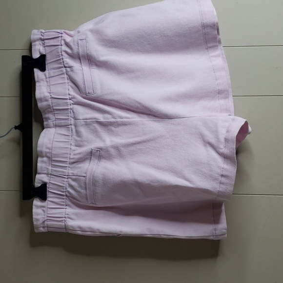 Skies of Blue Paperbag Denim Shorts Large - Picture 7 of 8